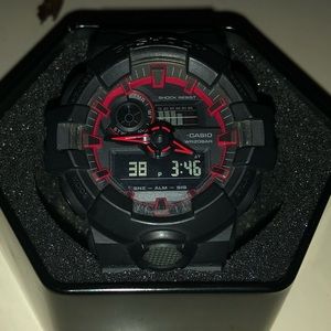 GA700SE-1A4 Black 53.4mm G-Shock GA-700 Mens Watch